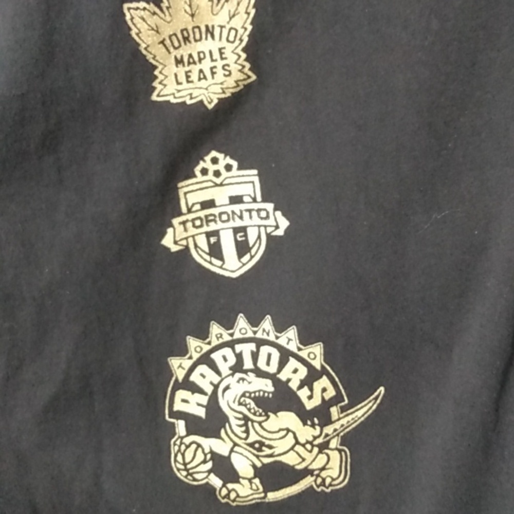 TORONTO FC Raptors Drake OVO Blue Jays Maple Leafs Argos Long sleeve Shirt - LRG - Picture 8 of 9